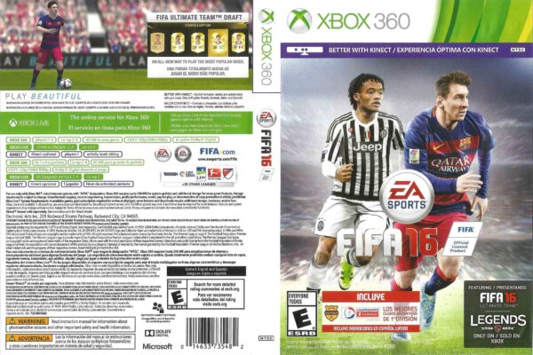 Hra FIFA 16 pro XBOX 360 X360 konzole