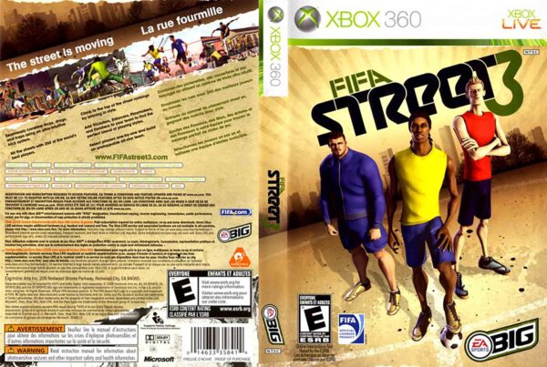 Hra FIFA Street 3 pro XBOX 360 X360 konzole