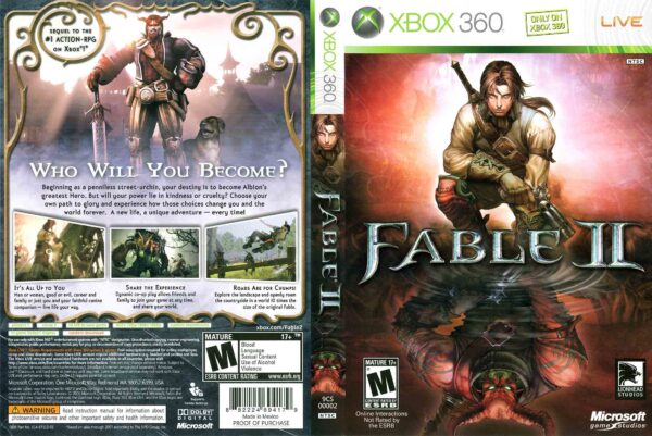 Hra Fable 2 pro XBOX 360 X360 konzole