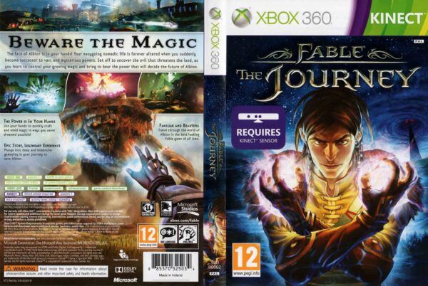 Hra Fable: The Journey pro XBOX 360 X360 konzole