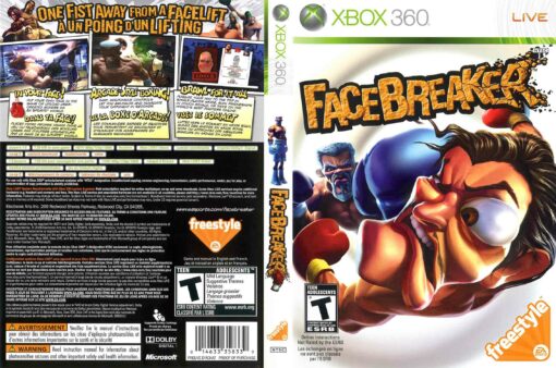 Hra Facebreaker pro XBOX 360 X360 konzole