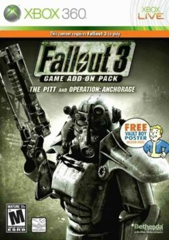 Hra Fallout 3 Game Add-On Pack: The Pitt and Operation Anchorage pro XBOX 360 X360 konzole