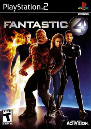 Hra Fantastic Four (Fantastická Čtyřka) pro PS2 Playstation 2 konzole