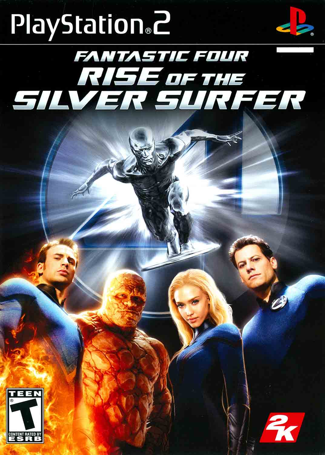 Hra Fantastic Four: Rise Of The Silver Surfer (Fantastická Čtyřka) pro PS2 Playstation 2 konzole