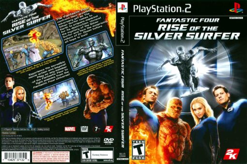 Hra Fantastic Four: Rise Of The Silver Surfer pro PS2 Playstation 2 konzole