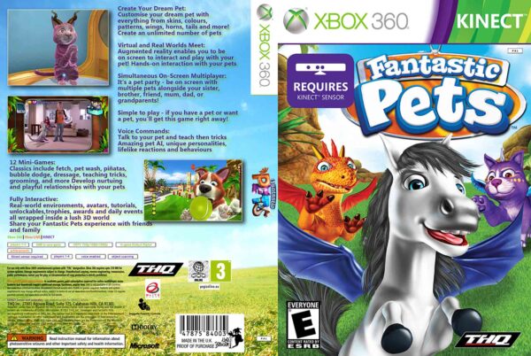 Hra Fantastic Pets pro XBOX 360 X360 konzole