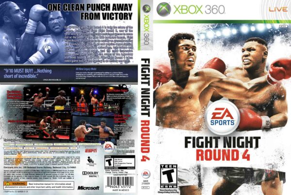 Hra Fight Night Round 4 pro XBOX 360 X360 konzole