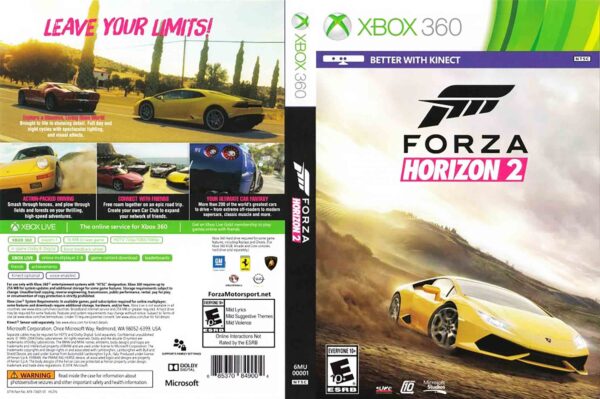 Hra Forza Horizon 2 pro XBOX 360 X360 konzole