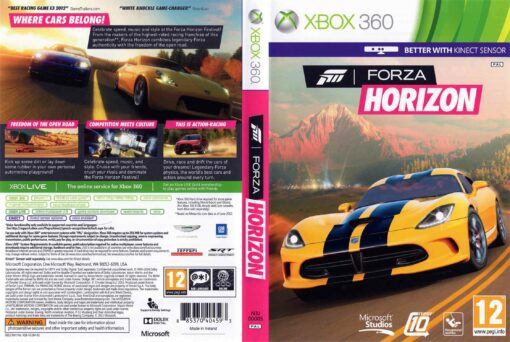 Hra Forza Horizon (kód ke stažení) pro XBOX 360 X360 konzole