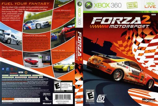Hra Forza Motorsport 2 pro XBOX 360 X360 konzole
