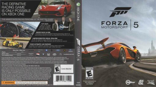 Hra Forza Motorsport 5 pro XBOX ONE XONE X1 konzole