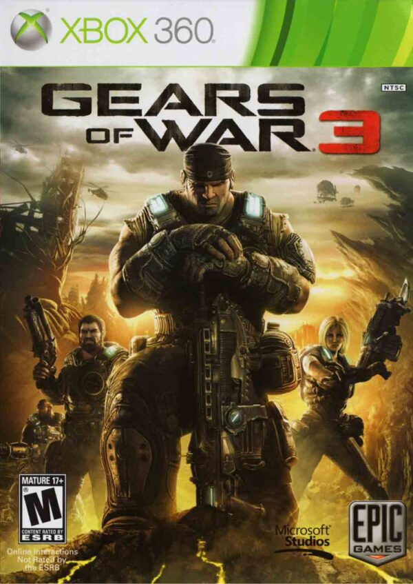 Hra Gears Of War 3 (kód ke stažení) pro XBOX 360 X360 konzole