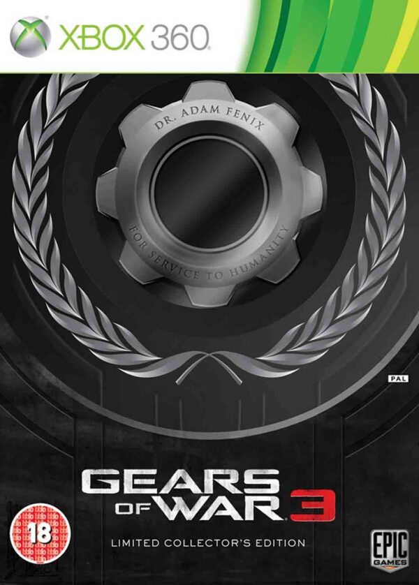 Hra Gears Of War 3 (limited edition) pro XBOX 360 X360 konzole