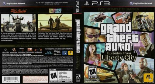 Hra Grand Theft Auto: Episodes from Liberty City / GTA pro PS3 Playstation 3 konzole