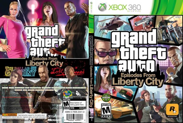 Hra Grand Theft Auto: Episodes from Liberty City / GTA pro XBOX 360 X360 konzole