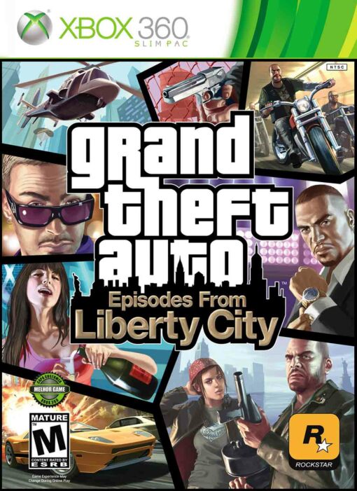Hra Grand Theft Auto: Episodes from Liberty City / GTA pro XBOX 360 X360 konzole