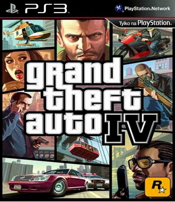 Hra Grand Theft Auto IV GTA 4 pro PS3 Playstation 3 konzole