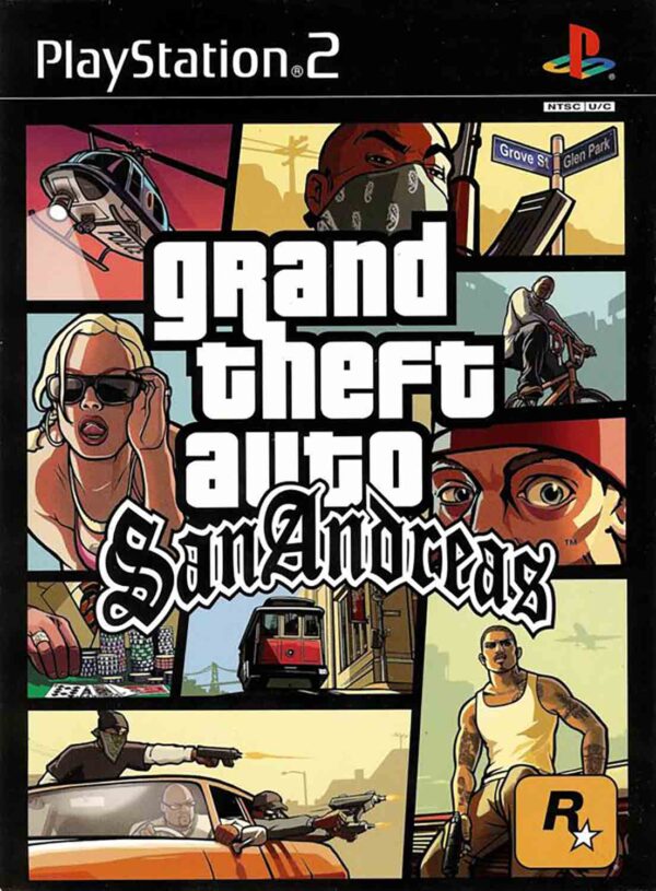 Hra Grand Theft Auto: San Andreas / GTA pro PS2 Playstation 2 konzole