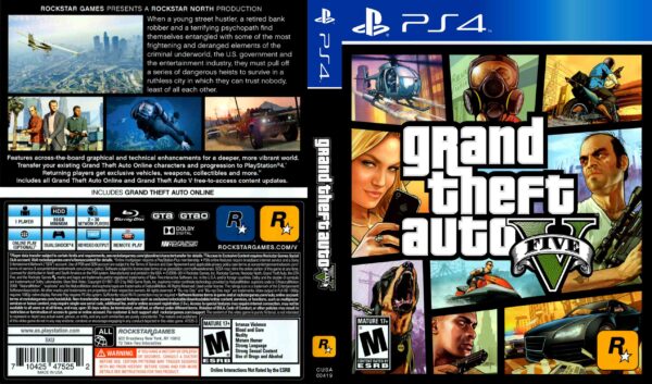 Hra Grand Theft Auto V / GTA 5 pro PS4 Playstation 4 konzole