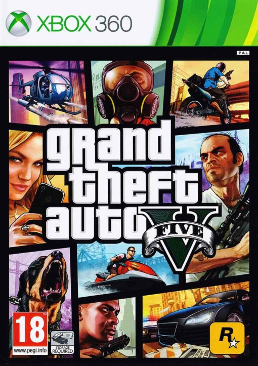 Hra Grand Theft Auto V / GTA 5 (steelbook) pro XBOX 360 X360 konzole