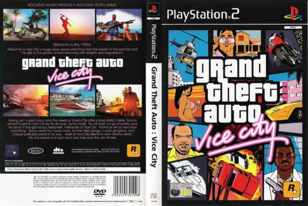 Hra Grand Theft Auto: Vice City / GTA pro PS2 Playstation 2 konzole