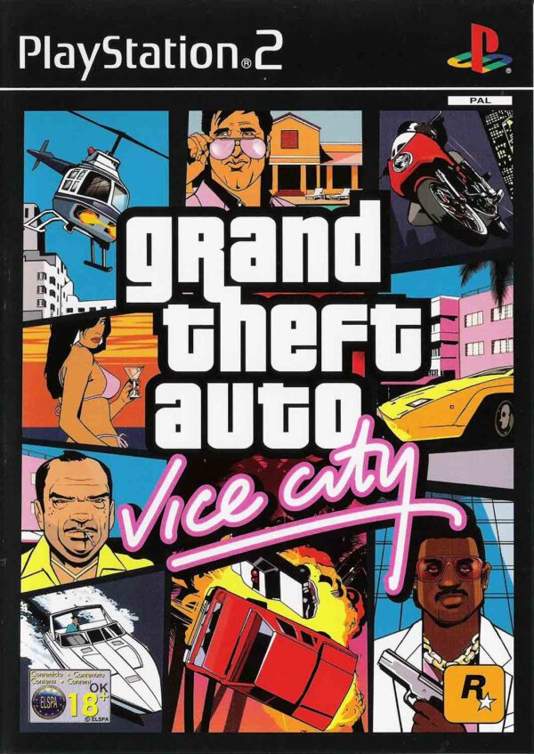 Hra Grand Theft Auto: Vice City / GTA pro PS2 Playstation 2 konzole