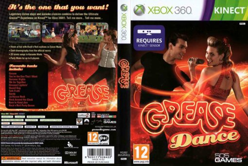 Hra Grease Dance (Pomáda) pro XBOX 360 X360 konzole