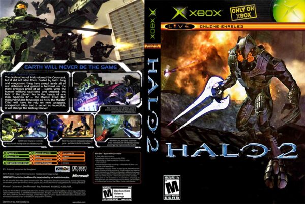 Hra Halo 2 pro XBOX 360 X360 konzole