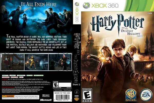 Hra Harry Potter And The Deathly Hallows Part 2 (Relikvie Smrti) pro XBOX 360 X360 konzole