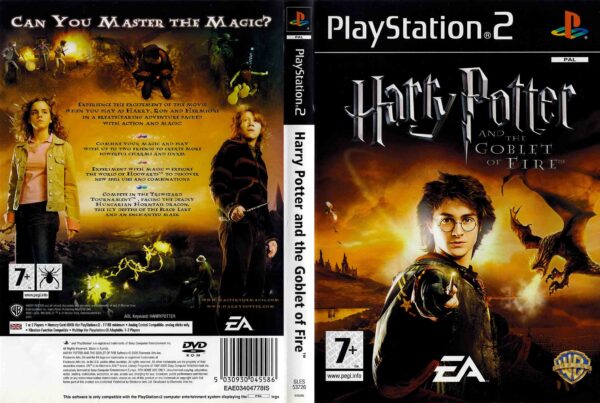 Hra Harry Potter And The Goblet Of Fire (Harry Potter A Ohnivý Pohár) pro PS2 Playstation 2 konzole