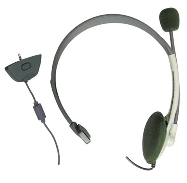 Headset pro XBOX360 - bílý příslušenství