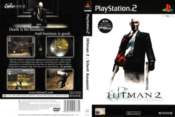 Hra Hitman 2: Silent Assassin pro PS2 Playstation 2 konzole