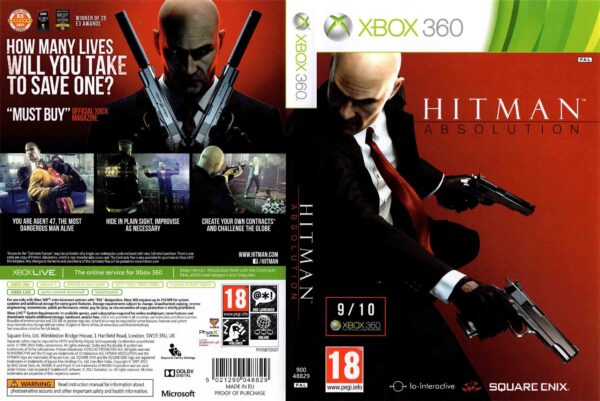 Hra Hitman: Absolution pro XBOX 360 X360 konzole