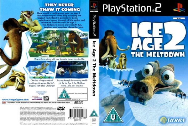 Hra Ice Age 2: The Meltdown (Doba Ledová) pro PS2 Playstation 2 konzole