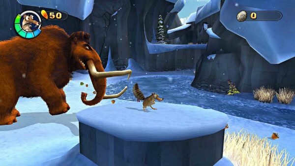 Hra Ice Age 2: The Meltdown (Doba Ledová) pro PS2 Playstation 2 konzole