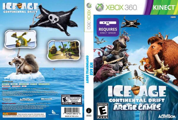 Hra Ice Age 4: Continental Drift - Arctic Games - Doba Ledová pro XBOX 360 X360 konzole