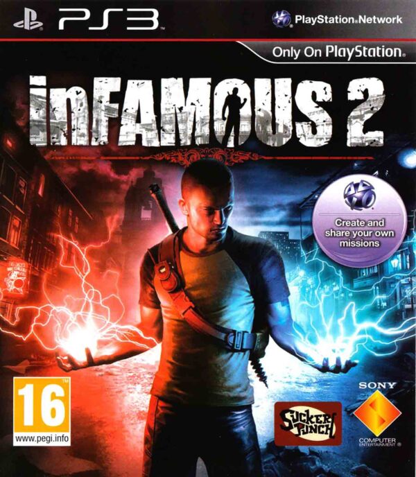 Hra InFamous 2 pro PS3 Playstation 3 konzole