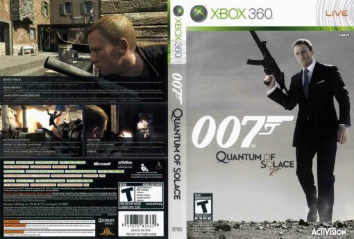 Hra James Bond 007: Quantum Of Solace pro XBOX 360 X360 konzole