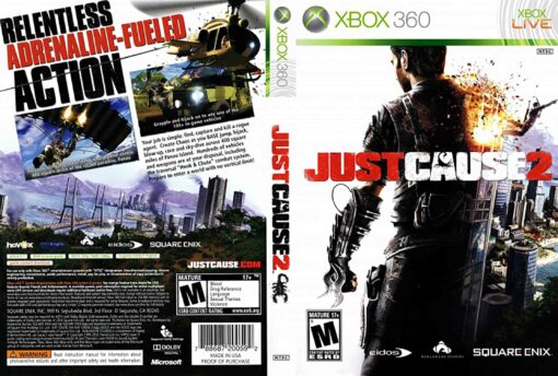 Hra Just Cause 2 (kód ke stažení) pro XBOX 360 X360 konzole
