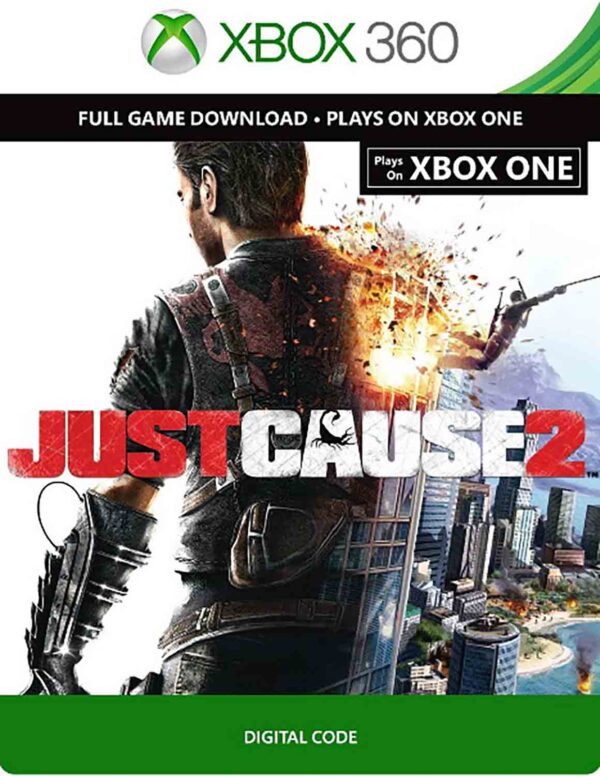 Hra Just Cause 2 (kód ke stažení) pro XBOX 360 X360 konzole