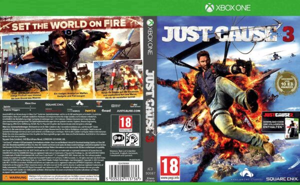 Hra Just Cause 3 pro XBOX ONE XONE X1 konzole