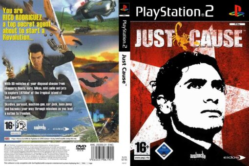 Hra Just Cause pro PS2 Playstation 2 konzole