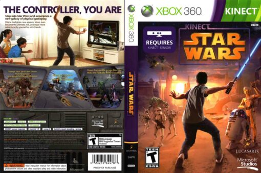 Hra Kinect Star Wars pro XBOX 360 X360 konzole