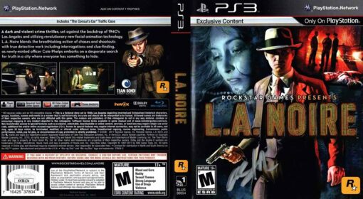 Hra L.A.Noire pro PS3 Playstation 3 konzole