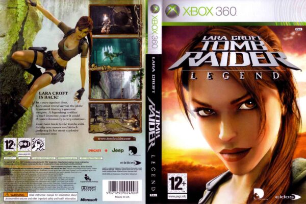 Hra Lara Croft Tomb Raider: Legend pro XBOX 360 X360 konzole