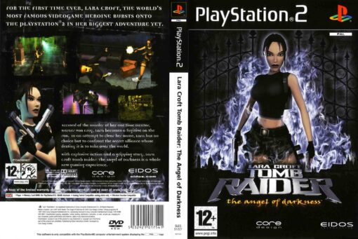 Hra Lara Croft Tomb Raider: The Angel Of Darkness pro PS2 Playstation 2 konzole