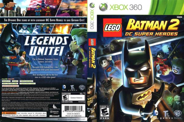 Hra Lego Batman 2: DC Super Heroes pro XBOX 360 X360 konzole