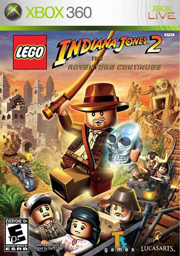 Hra Lego Indiana Jones 2: The Adventure Continues pro XBOX 360 X360 konzole