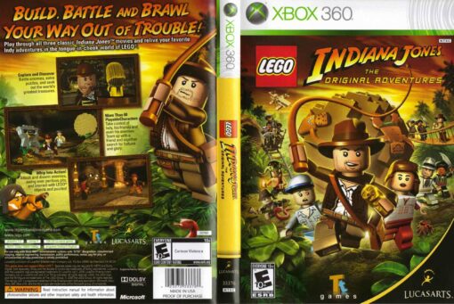 Hra Lego Indiana Jones: The Original Adventures pro XBOX 360 X360 konzole