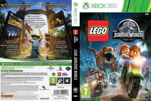 Hra Lego Jurassic World pro XBOX 360 X360 konzole